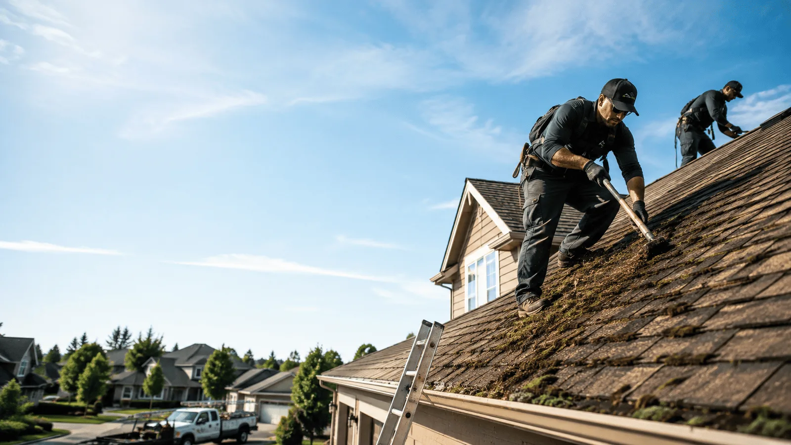 Roof Moss Removal in Taft, CA near me